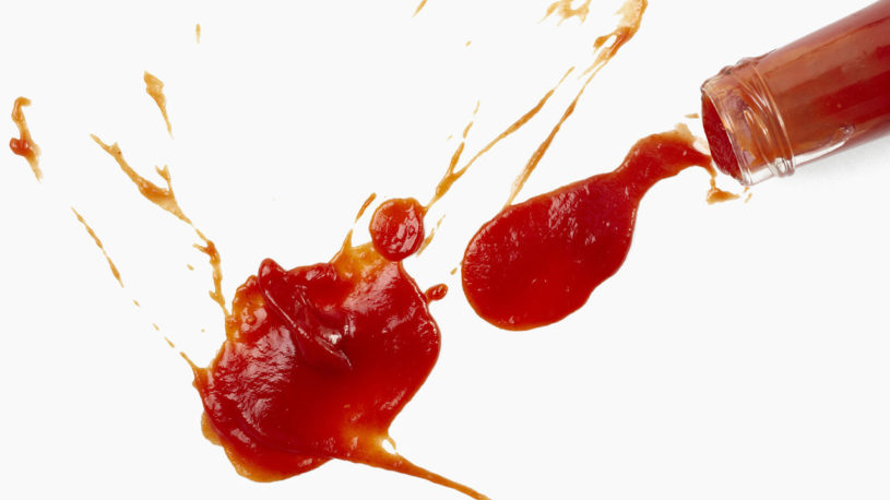 Pruimen - Wasabi ketchup