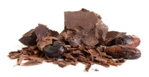 cacaobonen en chocolade