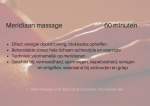 Meridiaan massage